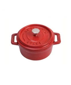 Ramekins & Souffles Staub Mini Round Cocotte - 0.25Qt - Cherry