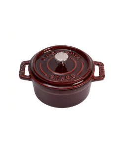 Ramekins & Souffles Staub Mini Round Cocotte - 0.25Qt - Grenadine