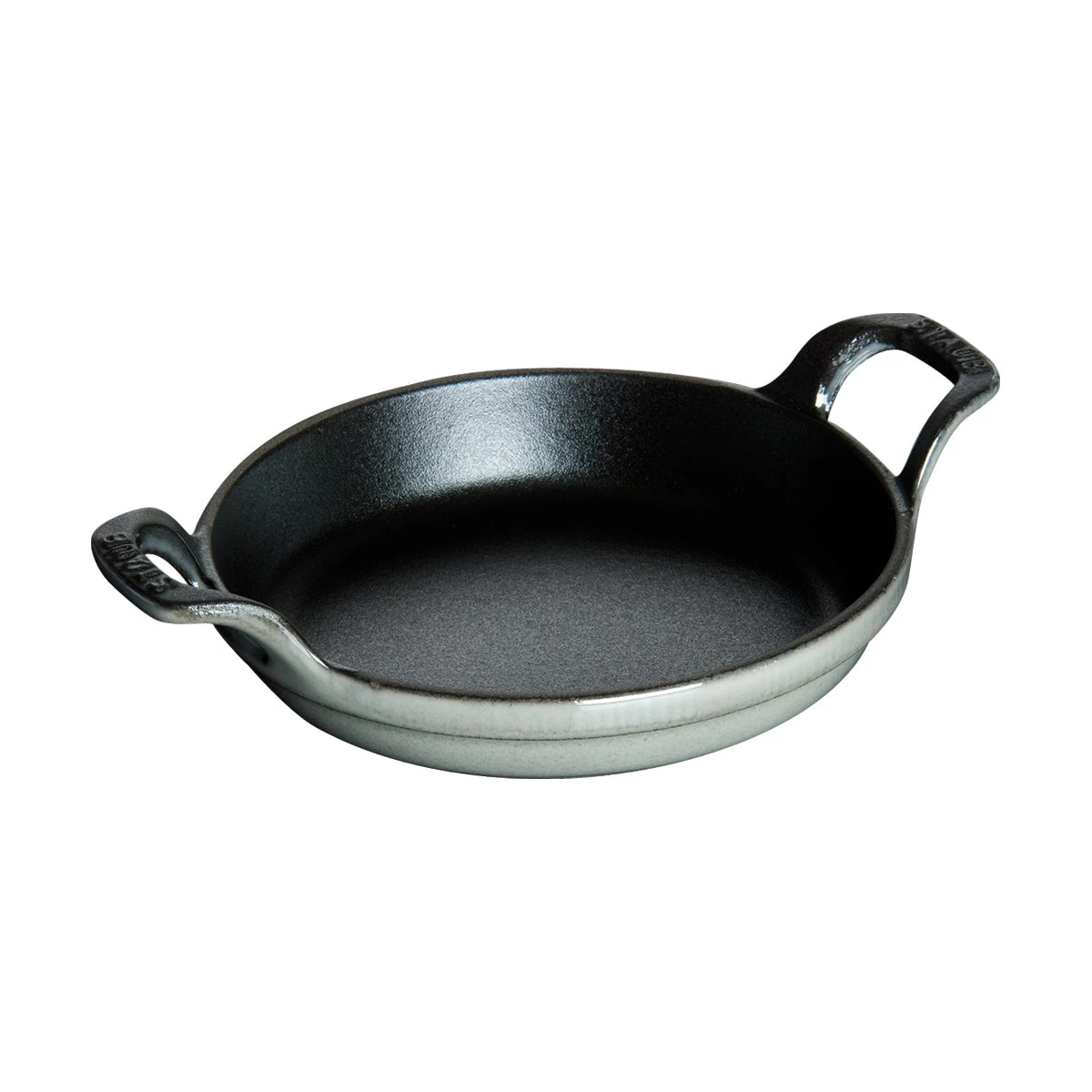 Staub Mini Round Dish - 4 1/2" - 8oz - Graphite Grey 3 Staub Mini Round Dish - 4 1/2" - 8oz - Graphite Grey