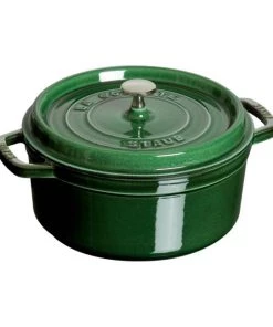 Dutch Ovens & Brasiers Staub Round Cocotte - 2.75Qt - Basil
