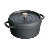 Dutch Ovens & Brasiers Staub Round Cocotte - 2.75Qt - Black Matte