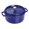 Staub Round Cocotte - 4Qt - Dark Blue Dutch Ovens & Brasiers
