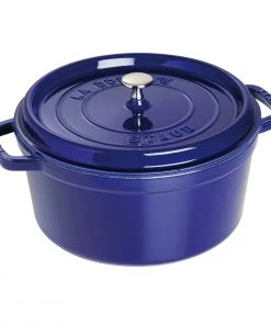 Staub Round Cocotte - 5.5Qt - Dark Blue Dutch Ovens & Brasiers