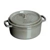 Dutch Ovens & Brasiers Staub Round Cocotte - 4Qt - Graphite Grey