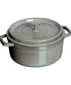 Dutch Ovens & Brasiers Staub Round Cocotte - 5.5Qt - Graphite Grey