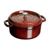 Dutch Ovens & Brasiers Staub Round Cocotte - 4Qt - Grenadine