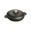 Serveware Staub Round Plate W/Lid - 7 7/8" - 0.75QT - Black Matte 2 Serveware Staub Round Plate W/Lid - 7 7/8" - 0.75QT - Black Matte