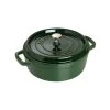 Dutch Ovens & Brasiers Staub Wide Round Shallow Cocotte - 6Qt - Basil