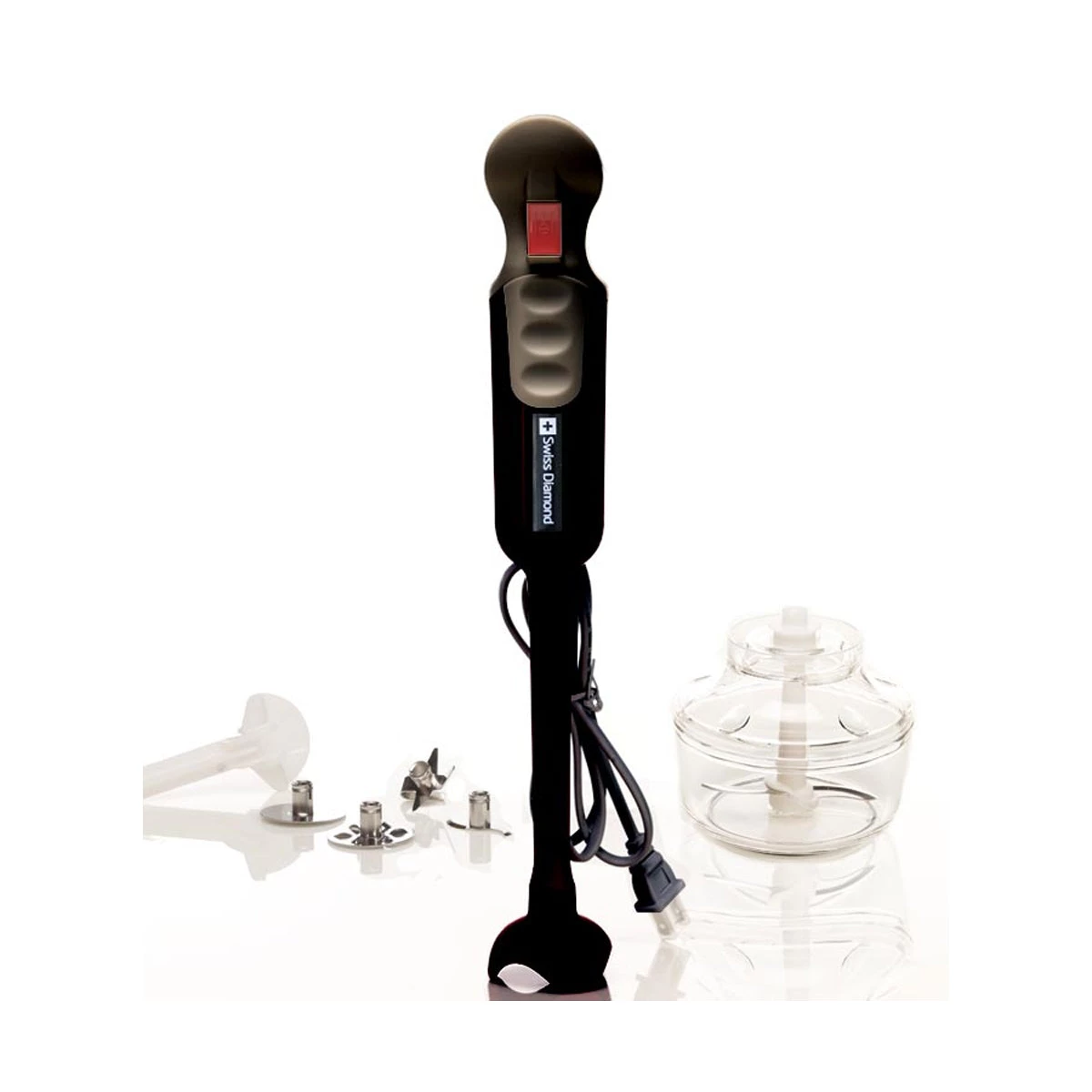 Immersion Blenders Swiss Diamond - Jet Mix Immersion Blender - Matte Black 2 Immersion Blenders Swiss Diamond - Jet Mix Immersion Blender - Matte Black