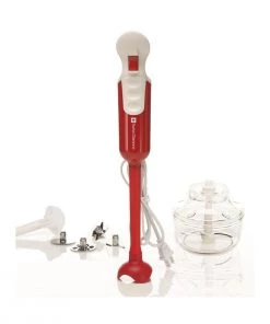 Swiss Diamond - Jet Mix Immersion Blender - Red And Cream