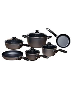 Swiss Diamond - 10 Pc Cookware Set Cookware Sets
