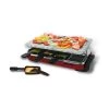 Cheese Tools Swissmar - 8 Person Red Classic Raclette Party Grill W/ Granite Stone