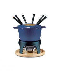 Swissmar Sierra 3-in-1 Fondue Set - Deep Blue Fondue Sets