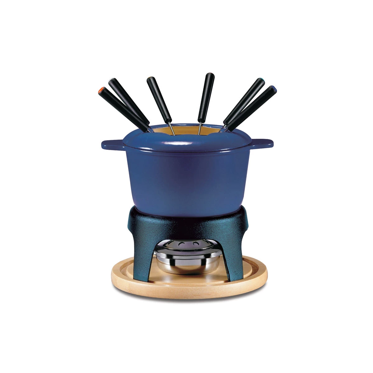 Swissmar Sierra 3-in-1 Fondue Set - Deep Blue Fondue Sets 3 Swissmar Sierra 3-in-1 Fondue Set - Deep Blue Fondue Sets
