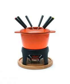 Fondue Sets Swissmar Sierra 3-in-1 Fondue Set - Orange