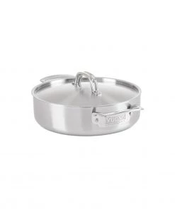 Saute Pans Viking 5-Ply Professional - 3.4 Qt. Everyday Pan W/Lid - Satin Finish
