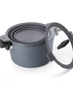 Woll Concept Plus 7.9 Qt. Covered Stockpot W/Silicone Insert