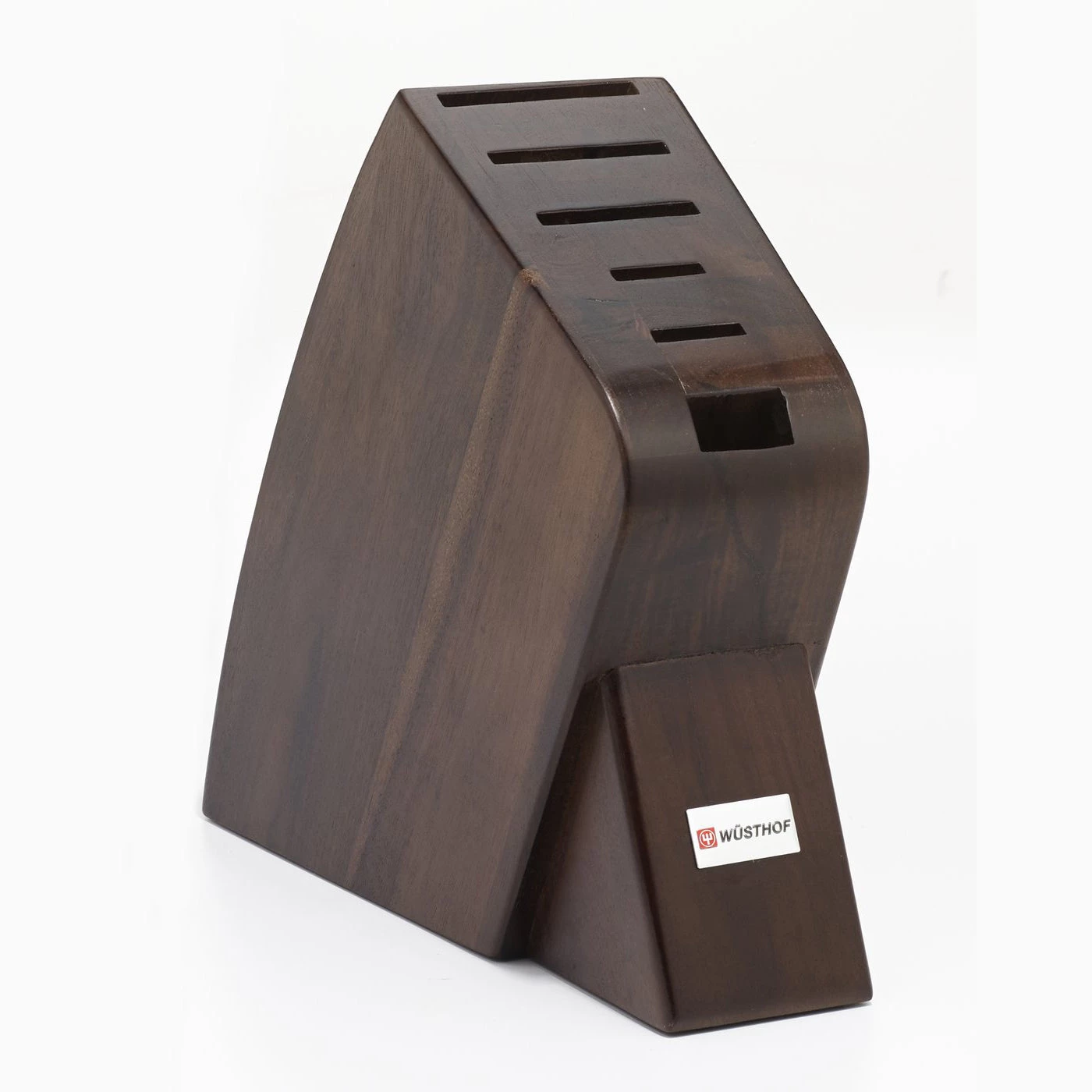 Wusthof - 6-Slot Studio Block - Walnut Knife Storage 3 Wusthof - 6-Slot Studio Block - Walnut Knife Storage