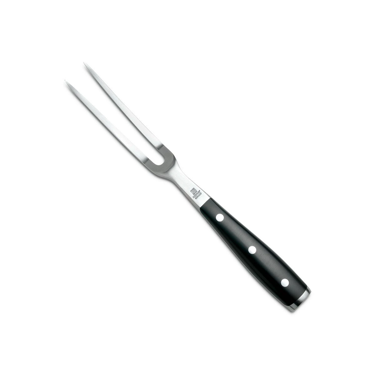 Tongs & Forks Wusthof Classic Ikon - 6" Curved Meat Fork, Double Bolster 3 Tongs & Forks Wusthof Classic Ikon - 6" Curved Meat Fork, Double Bolster
