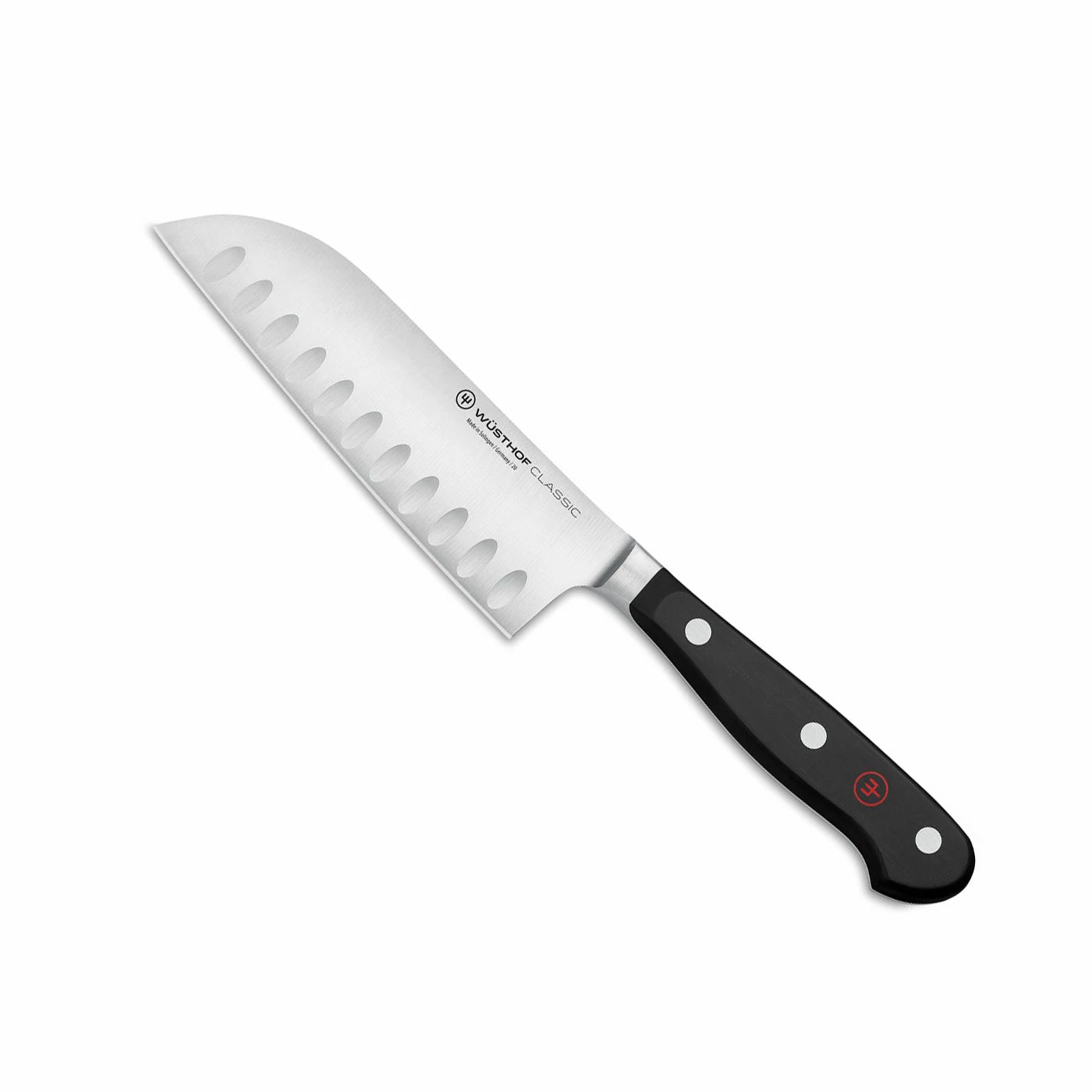 Wusthof Classic - 5" Santoku W/Hollow Edge Santoku Knives 3 Wusthof Classic - 5" Santoku W/Hollow Edge Santoku Knives