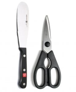 Knife Sets Wusthof Gourmet - 2 Pc. Spreader And Shears Set