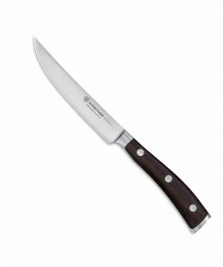 Wusthof Ikon Blackwood - 4 1/2" Steak Knife Steak Knives