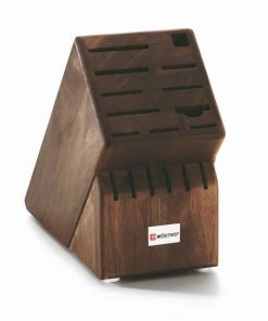 Knife Storage Wusthof 17-Slot Knife Block - Walnut